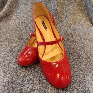 Alex Marie red shoes